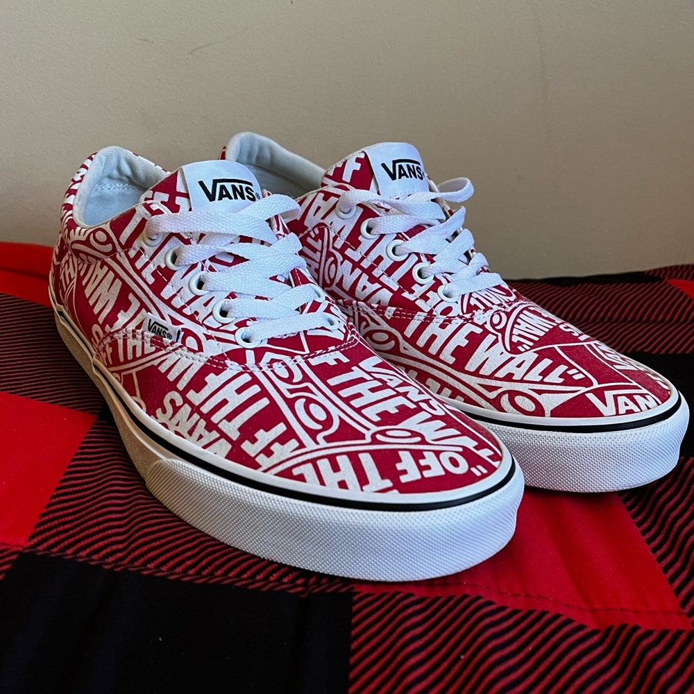 Vans OTW Repeat Racing Red/White Mens 10.5